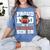 Proud Dad Of a Football Senior 2026 Graduation Women's Comfort Colors T-Shirt Blue Jean