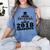 Proud Grandma Of A Class Of 2018 Tee Graduate Graduation Z1 Women's Comfort Colors T-Shirt Blue Jean