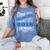 Proud Grandpa Of 2018 Senior T-Shirt Student Graduation Women's Comfort Colors T-Shirt Blue Jean