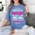 Proud Mom Of 2019 Graduate Class 2019 Tshirt Graduation Women's Comfort Colors T-Shirt Blue Jean