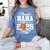 Proud Nana Of A 2026 Senior Basketball Graduation Women's Comfort Colors T-Shirt Blue Jean