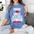 Proud Uncle Of A 2023 Senior Class Of 2023 Graduation Women's Comfort Colors T-Shirt Blue Jean