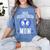 Proud Valedictorian Mom Graduation Grad Mom Class Of 2025 Women's Comfort Colors T-Shirt Blue Jean