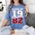 Reunion 1982 Class Of 1982 Reunion 82 Graduation 1982 Women's Comfort Colors T-Shirt Blue Jean