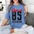 Reunion 1985 Matching Graduation High School Class Of 1985 Women's Comfort Colors T-Shirt Blue Jean