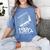 Reunion Class Of 1980 School Graduation Blast From The Past Women's Comfort Colors T-Shirt Blue Jean
