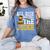 All Rise Here Comes The Judge Lawyer Graduation Quote Women's Comfort Colors T-Shirt Blue Jean