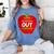 School Is Out Forever Graduation Humor Women's Comfort Colors T-Shirt Blue Jean
