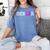 Senior 2018 TShirt Graduation Class Of 2018 Tee Shirt Women's Comfort Colors T-Shirt Blue Jean