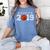 Senior 2019 Basketball Shirt Graduation Class Of 2019 Stars Women's Comfort Colors T-Shirt Blue Jean