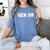 Senior 2025 Graduation 2025 Class Senior 2025 Grad Women's Comfort Colors T-Shirt Blue Jean