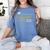 Senior 2026 Class Of 2026 Seniors Graduation School Senior Women's Comfort Colors T-Shirt Blue Jean