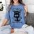 Senior 2026 High School College Graduation Year Class Of 26 Women's Comfort Colors T-Shirt Blue Jean
