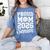 Senior 2026 Volleyball Mom High School Graduation Outfit Women's Comfort Colors T-Shirt Blue Jean