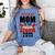 Senior Class Of 2019 Tshirt Graduation Awesome Mom Women's Comfort Colors T-Shirt Blue Jean