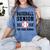 Senior Class Of 2025 Baseball Senior Night Graduation Party Women's Comfort Colors T-Shirt Blue Jean