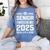 Senior Class Of 2025 Shirt High School Graduation 2025 Women's Comfort Colors T-Shirt Blue Jean
