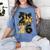 Senior Class Of 2026 Senior Girl Graduation Cap Coquette Bow Women's Comfort Colors T-Shirt Blue Jean