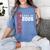 Senior Class Of 2026 Graduation Grad 26 Women's Comfort Colors T-Shirt Blue Jean
