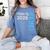 Senior Class Of 2026 Graduation 2026 Women's Comfort Colors T-Shirt Blue Jean