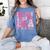 In My Senior Era Class Of 2026 Retro Senior 2026 Graduation Women's Comfort Colors T-Shirt Blue Jean