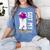 Senior Graduation 2020 Got My Dip-Llama Diploma Llama Pun Women's Comfort Colors T-Shirt Blue Jean