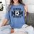 Senior Mom 2025 Soccer Mom Class Of 2025 Graduation Women's Comfort Colors T-Shirt Blue Jean