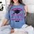 She Believed She Could So She Mastered It Graduation Women's Comfort Colors T-Shirt Blue Jean