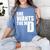 She Wants The MD Shirt Medical Graduation Doctor Women's Comfort Colors T-Shirt Blue Jean