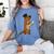 SmileteesGrad Cute Sea Otter Graduation T-Shirt Women's Comfort Colors T-Shirt Blue Jean