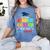 So Long Kindergarten Graduation 2025 Graduate 1st Grade Women's Comfort Colors T-Shirt Blue Jean