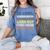 So Long Kindergarten Preschool Graduation First Grade Women's Comfort Colors T-Shirt Blue Jean