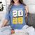 Sophomore 2028 Class Of 2028 Graduation 2028 10th Grade Women's Comfort Colors T-Shirt Blue Jean