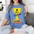 Star Graduate Second Grade Graduation Trophy Cup Women's Comfort Colors T-Shirt Blue Jean