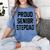 Stepfather SEN18R Graduation Party Stepdad Senior 2018 Shirt Women's Comfort Colors T-Shirt Blue Jean