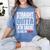 Straight Outta 4th Grade Graduation Class 2028 Fourth Grade Women's Comfort Colors T-Shirt Blue Jean