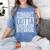 Straight Outta 8th Grade Shirt Eighth Grade Graduation Women's Comfort Colors T-Shirt Blue Jean