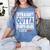 Straight Outta Fourth Grade Class Of 2026 Shirt Graduation Women's Comfort Colors T-Shirt Blue Jean