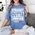 Straight Outta Junior High Class Of 2018 Graduation Shirt Women's Comfort Colors T-Shirt Blue Jean