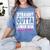 Straight Outta Junior High School Graduation Women's Comfort Colors T-Shirt Blue Jean