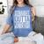 Straight Outta Junior High Shirt Graduation Women's Comfort Colors T-Shirt Blue Jean