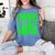 Straight Outta Third Grade Graduation Class Women's Comfort Colors T-Shirt Blue Jean