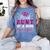 Super Proud Aunt Of 2025 Graduate Senior Graduation Family Women's Comfort Colors T-Shirt Blue Jean