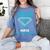 Superhero RN Nurse Shirt Graduation Women's Comfort Colors T-Shirt Blue Jean