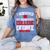 I Survived My Daughter's College Degree College Graduation Women's Comfort Colors T-Shirt Blue Jean