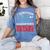 I Survived My Daughter's Nurse Degree School Graduation Women's Comfort Colors T-Shirt Blue Jean