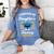 I Survived My Daughter's Teaching Degree Graduation Women's Comfort Colors T-Shirt Blue Jean
