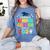 I Survived Kindergarten Graduation 2025 Graduate Boys Girls Women's Comfort Colors T-Shirt Blue Jean