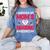 I Survived My Mom’s Nursing Degree Nurse Nursing Graduation Women's Comfort Colors T-Shirt Blue Jean