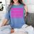 I Survived Nursing School Class Of 2018 Graduation Shirt Women's Comfort Colors T-Shirt Blue Jean